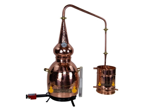 Alambique whisky 50 litros COMPLETO GAS